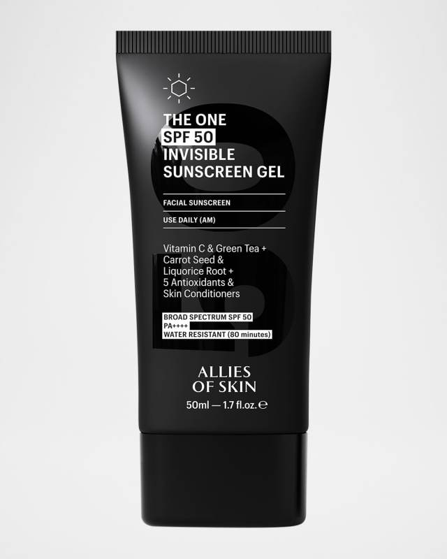 The One SPF 50 Invisible Sunscreen Gel, 1.7 oz.